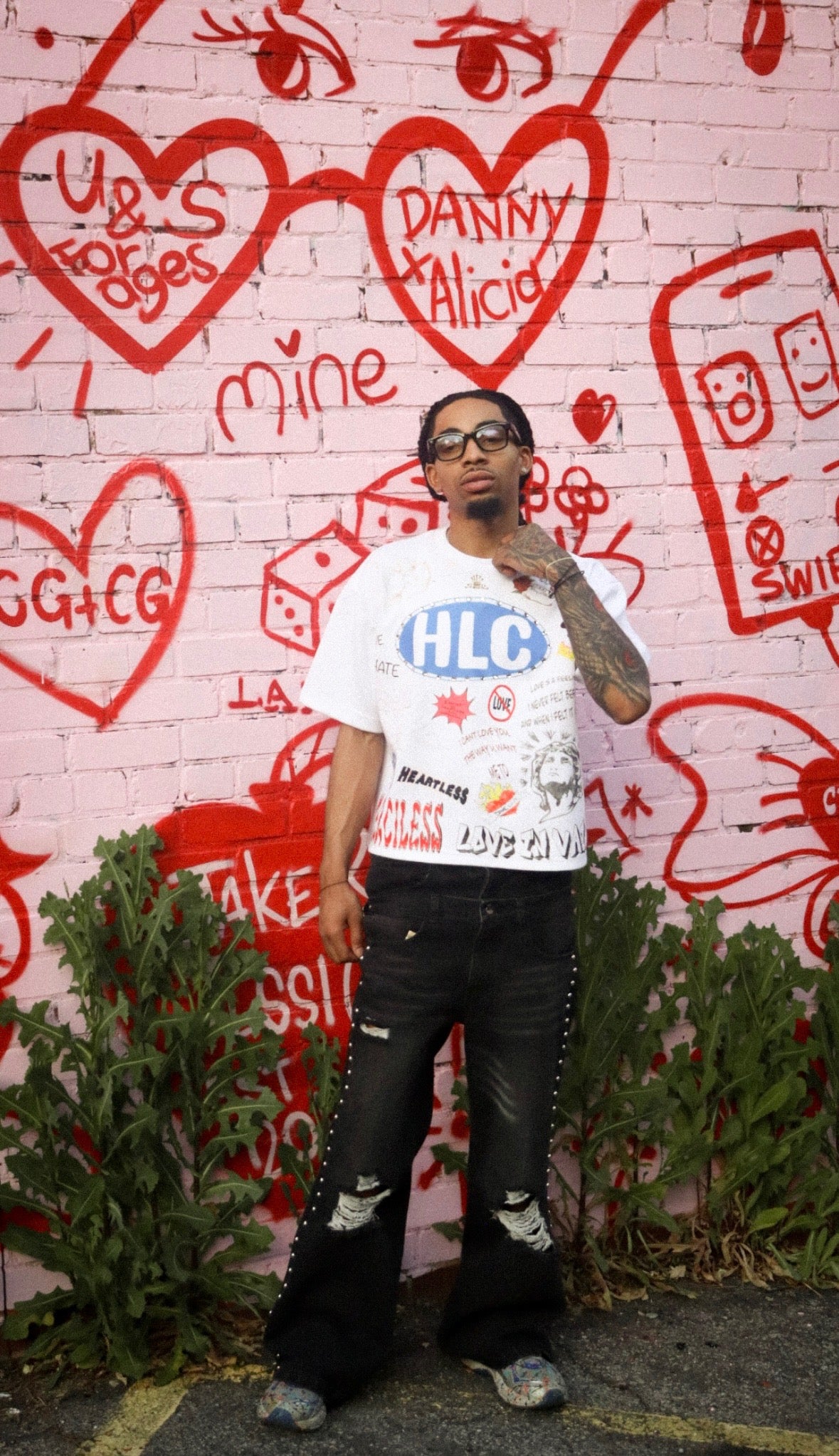 Heartless Club Graffiti shirt